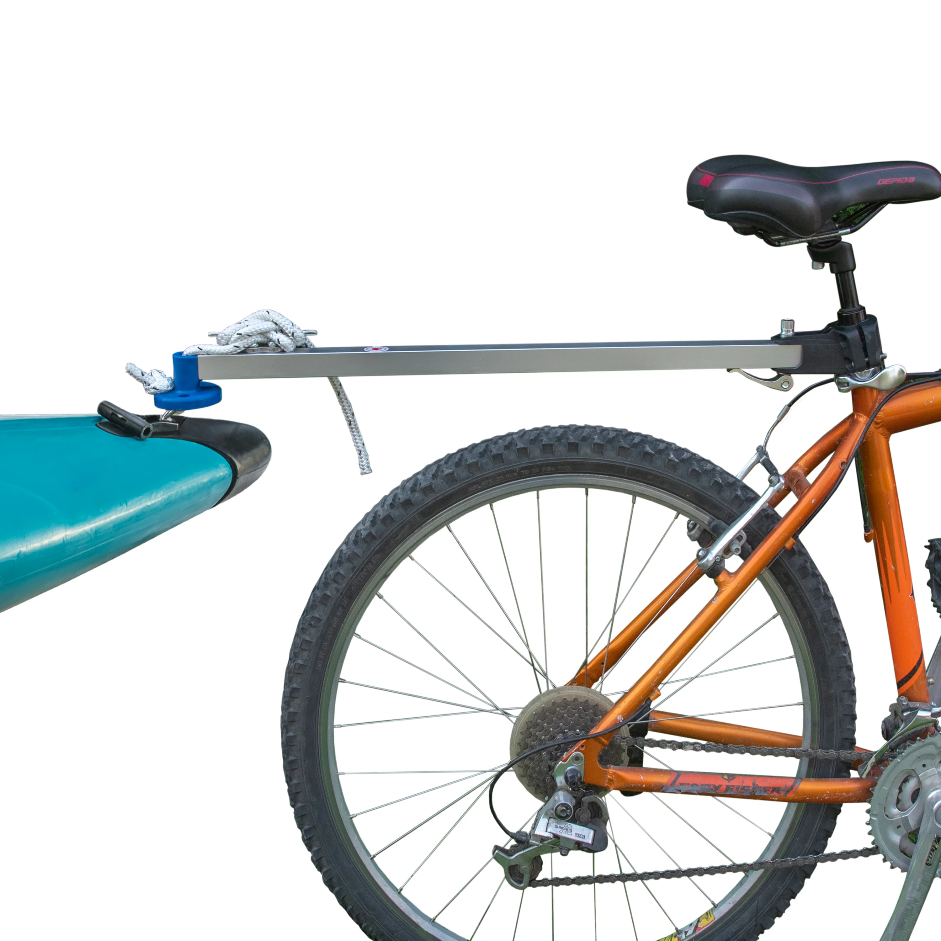 Wike Kayak, Canoe, and Surf Cart - Includes Ultra Lite Smart Stick Tow Bar - Image 4