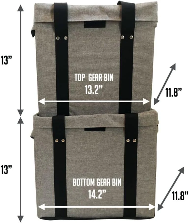 VOOMcart Personal Collapsible Grocery Cart with Wheels and Removable Baskets - Image 8
