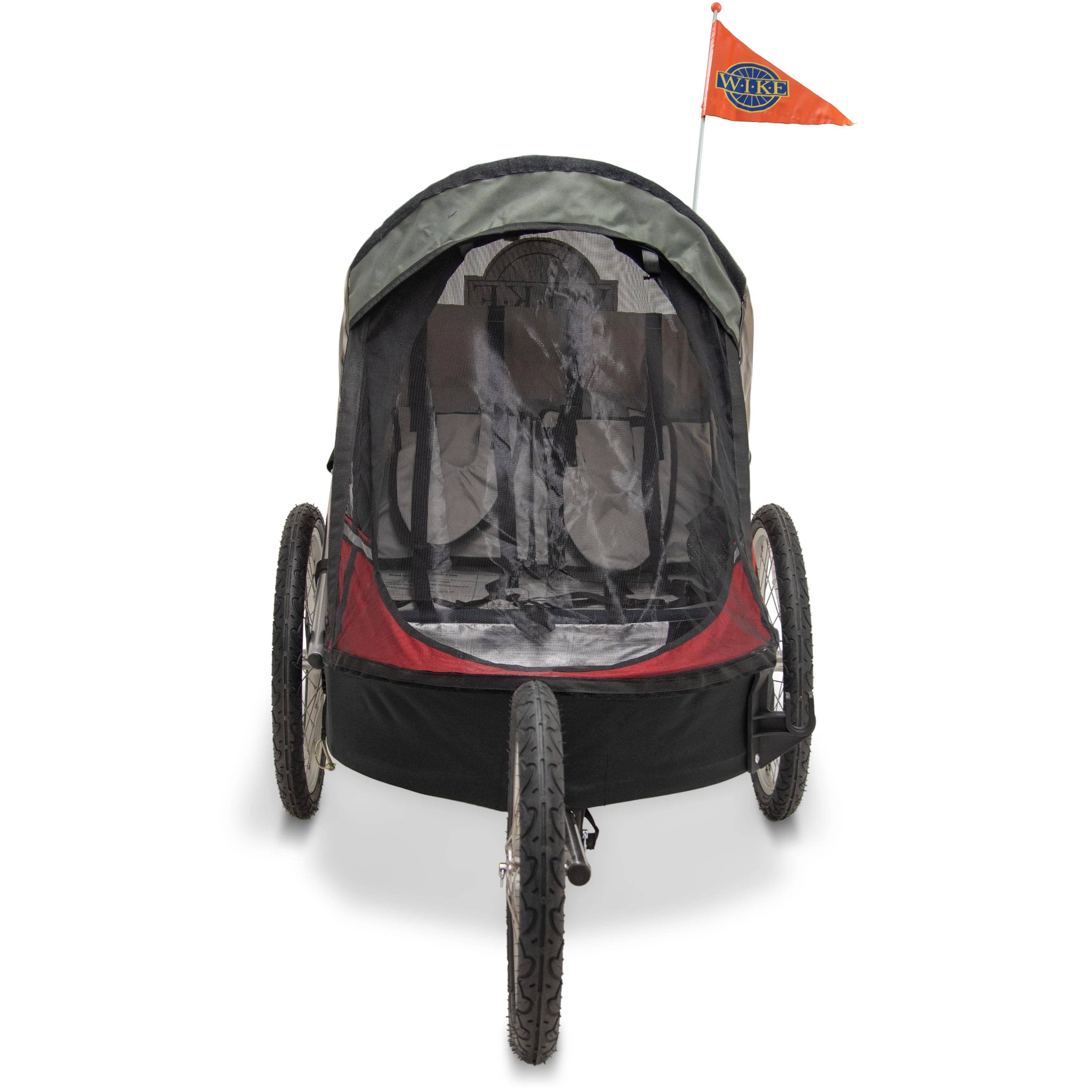 Wike Premium Double Children's Bike Trailer - Includes Stroller and Jogging Kit - Image 17