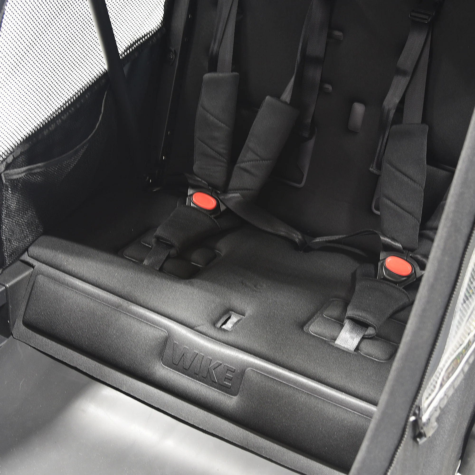 Wike Premium Suspension Bike Trailer – Black - Includes Stroller & Jogger Kit - Image 18