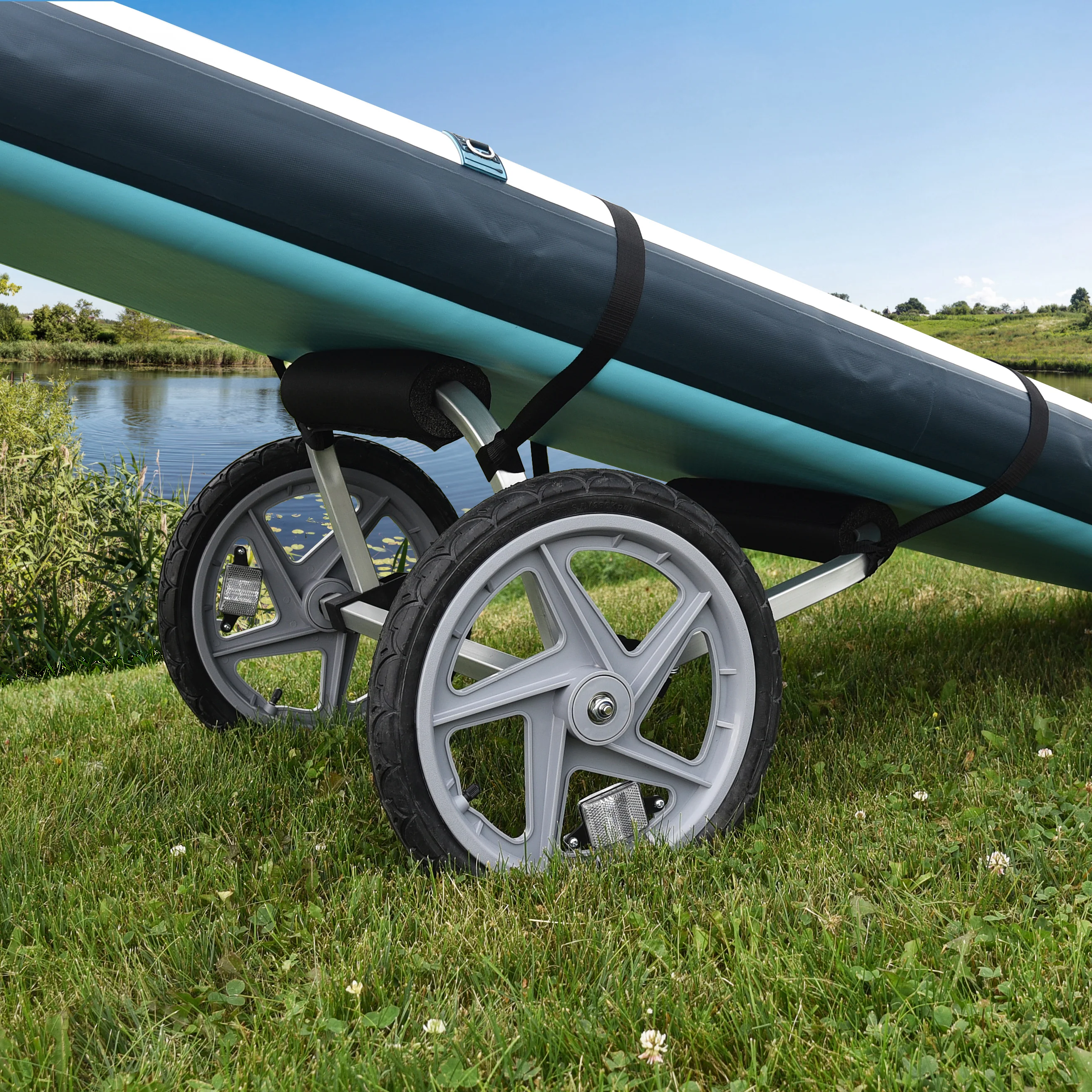 Wike Ultra-Lite Boat Cart for Kayak and Surf - Image 3